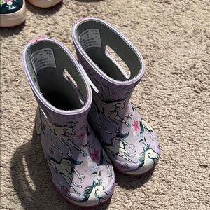 Bogs Kids Unicorn Rain Boots - Light Purple